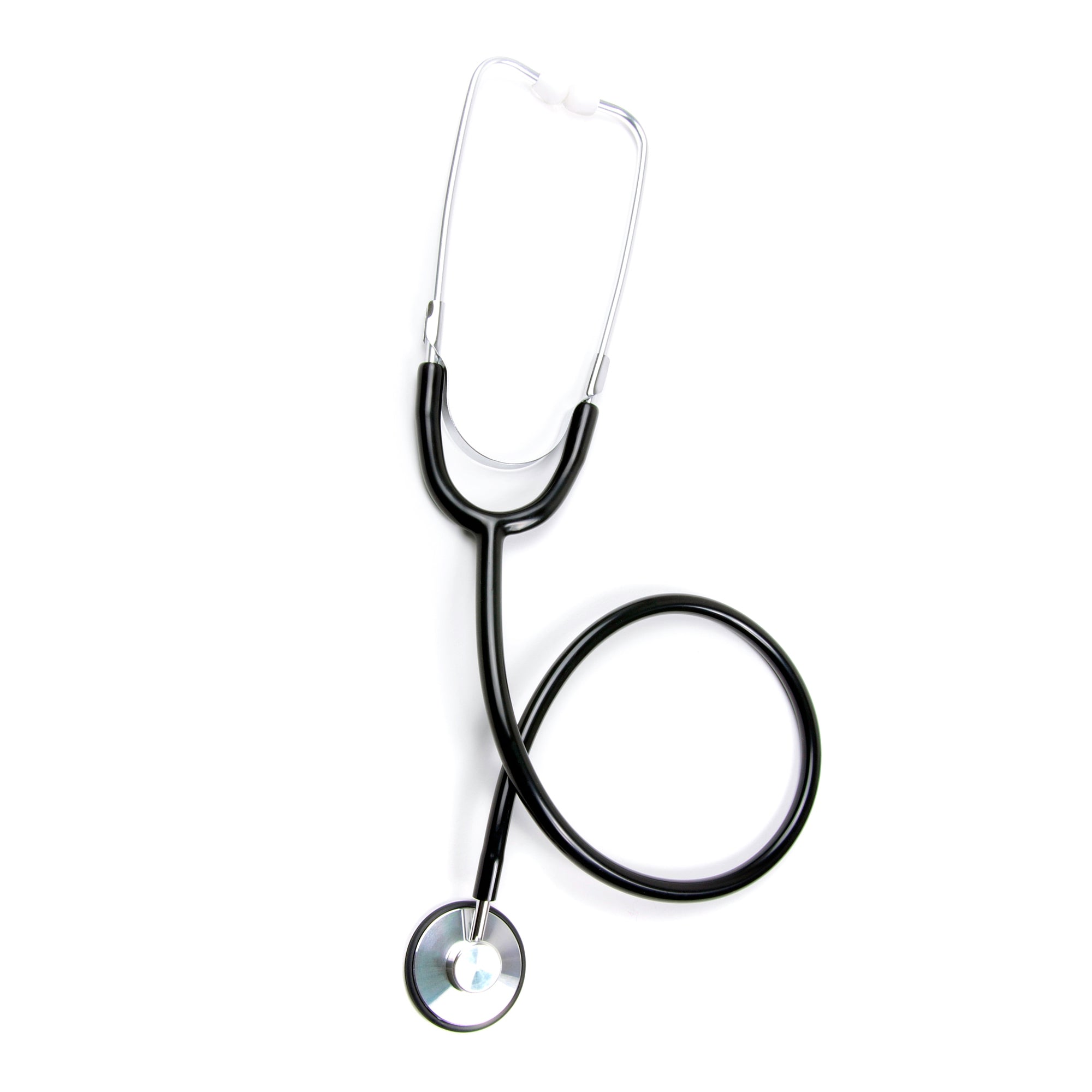 General Exam Stethoscope McKesson Black 1-Tube 21 Inch Tube Single Sided Chestpiece, Packaging Type- Box
