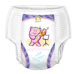 Female Youth Training Pants Curity Pull On with Tear Away Seams Large Disposable Heavy Absorbency, Packaging Type- Case