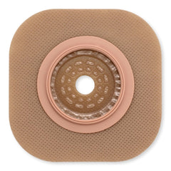 Ostomy Barrier CeraPlus Trim to Fit, Extended Wear Adhesive without Tape 70 mm Flange Blue Code System Up to 2-1/4 Inch Opening | BOX