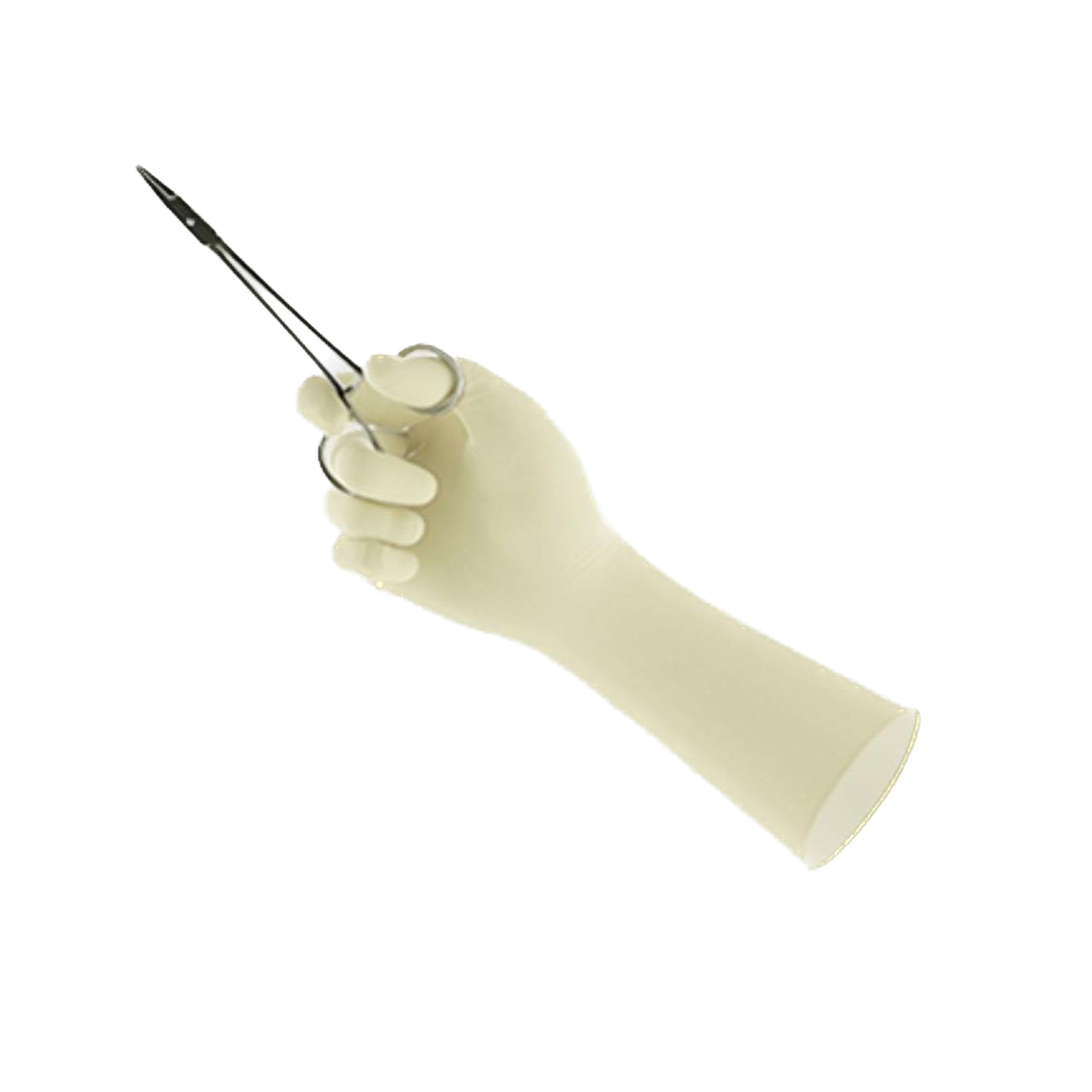 Surgical Glove ENCORE Perry Style 42 PF Size 7.5 Sterile Latex Standard Cuff Length Micro-Textured Natural Chemo Tested | 50Pair/Box
