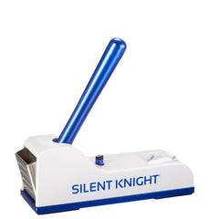 Pill Crusher Silent Knight Hand Operated Blue / White, Packaging Type- Each