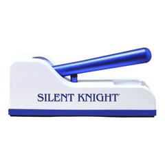 Pill Crusher Silent Knight Hand Operated Blue / White, Packaging Type- Each