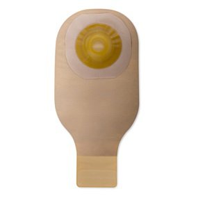 Ostomy Pouch Premier One-Piece System 12 Inch Length Convex, Pre-Cut 3/4 Inch Stoma Drainable,Packaging Type- Box
