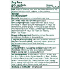 Topical Pain Relief Biofreeze Professional 5% Strength Menthol Topical Gel 3 oz.,Packaging Type- Box
