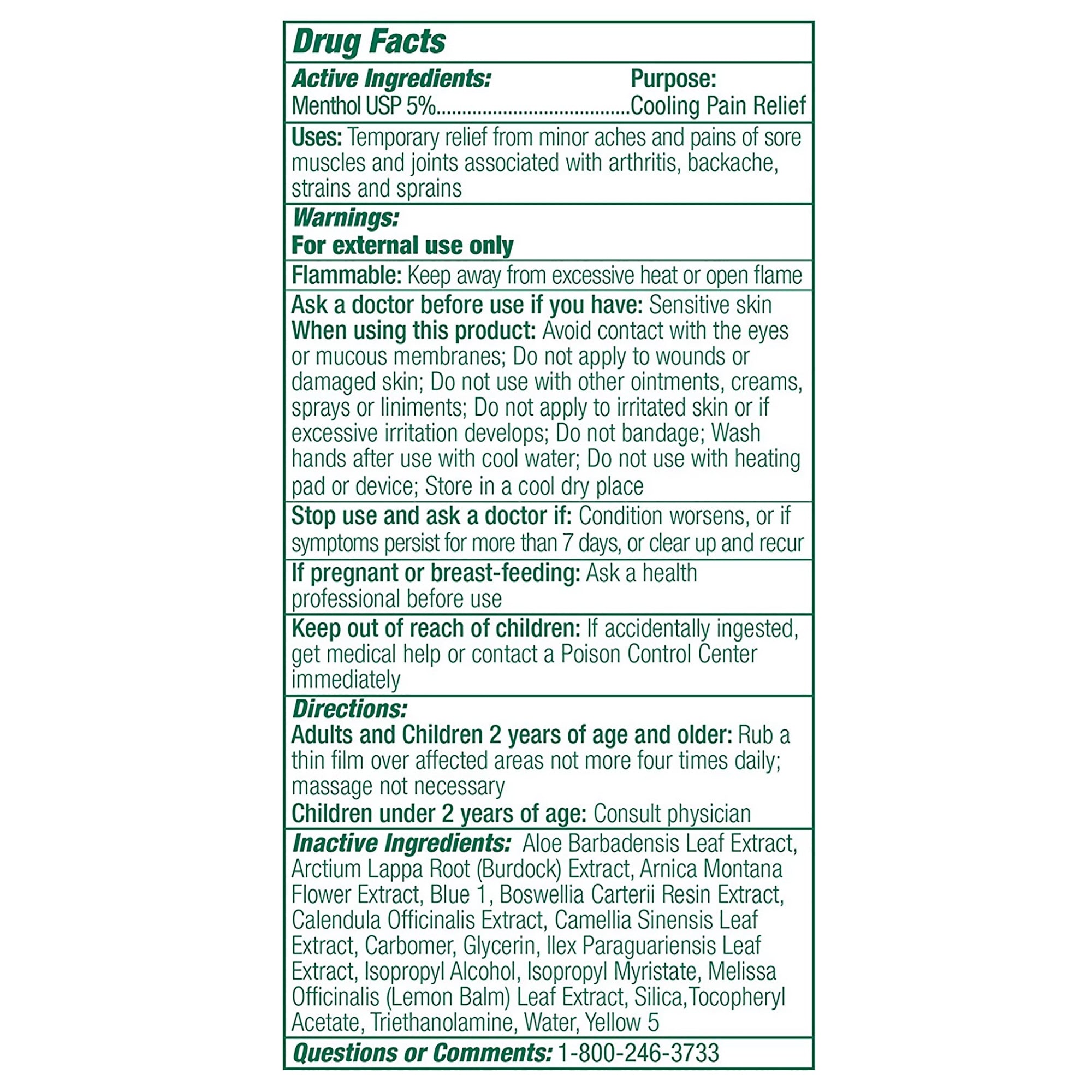 Topical Pain Relief Biofreeze Professional 5% Strength Menthol Topical Gel 16 oz., Packaging Type- Case