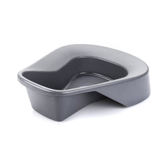 Pontoon Bedpan McKesson Graphite 2 Quart / 1893 mL, Packaging Type- Case