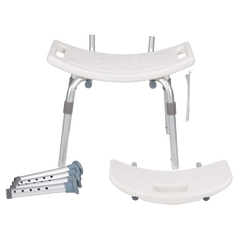 Medical shower chair side view