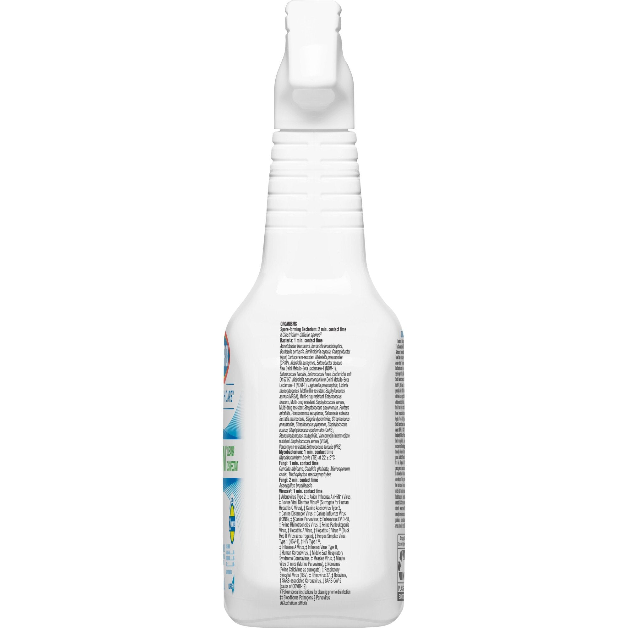 Clorox Healthcare Fuzion Surface Disinfectant Cleaner Broad Spectrum Pump Spray Liquid 32 oz. Bottle Scented NonSterile