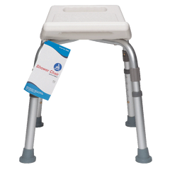 Bath chair with wide seat