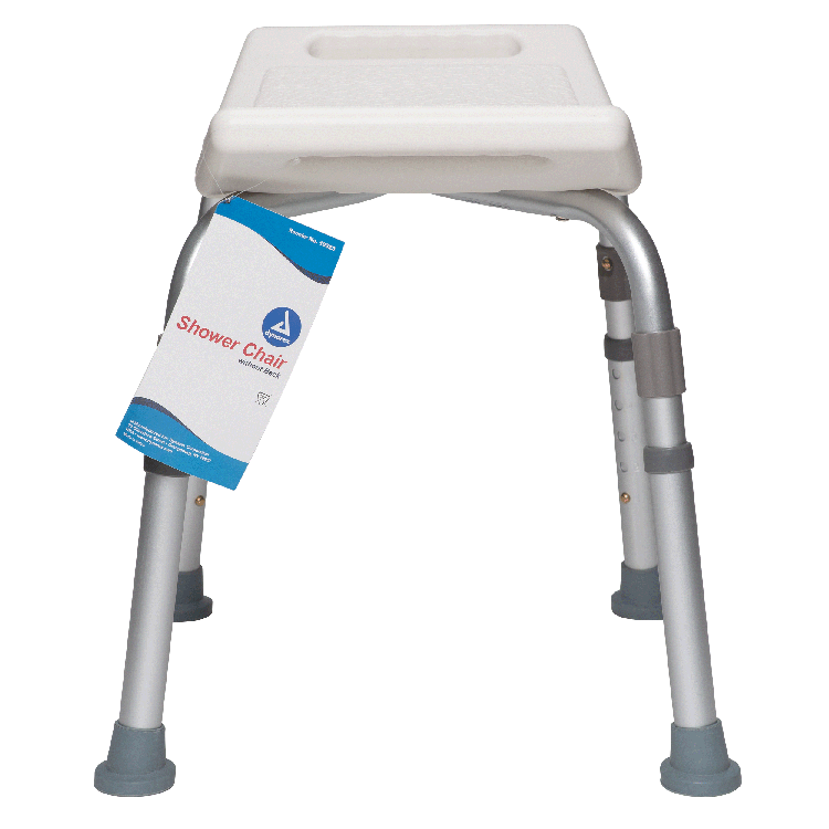Bath chair with wide seat