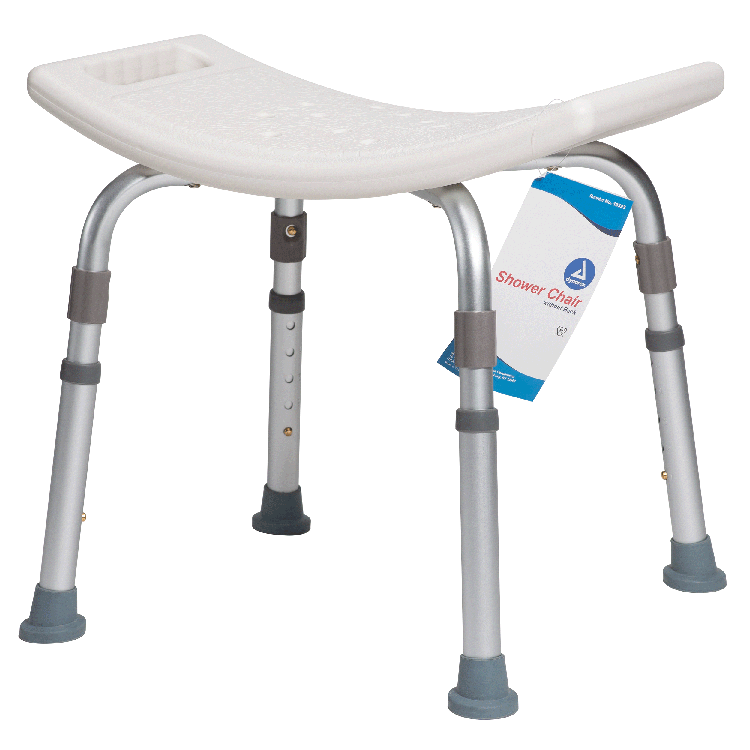 Deluxe shower chair parts set