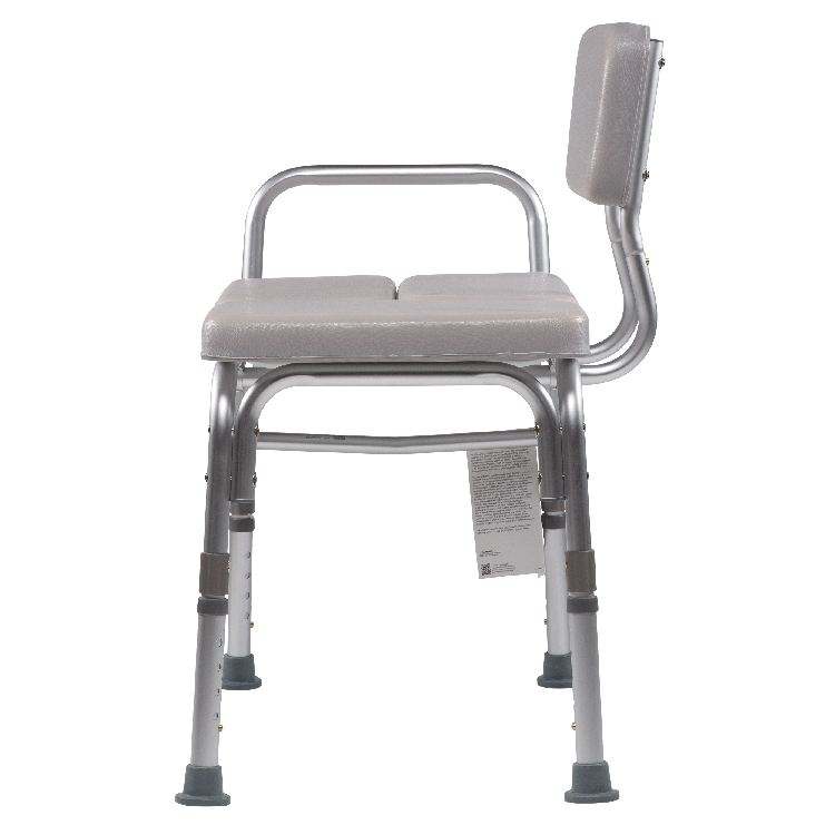 Dynarex Padded Tub Transfer Bench - Enhance safety and comfort with this adjustable, sturdy transfer bench designed for easy bathing access. Ideal for seniors and those with mobility challenges.
