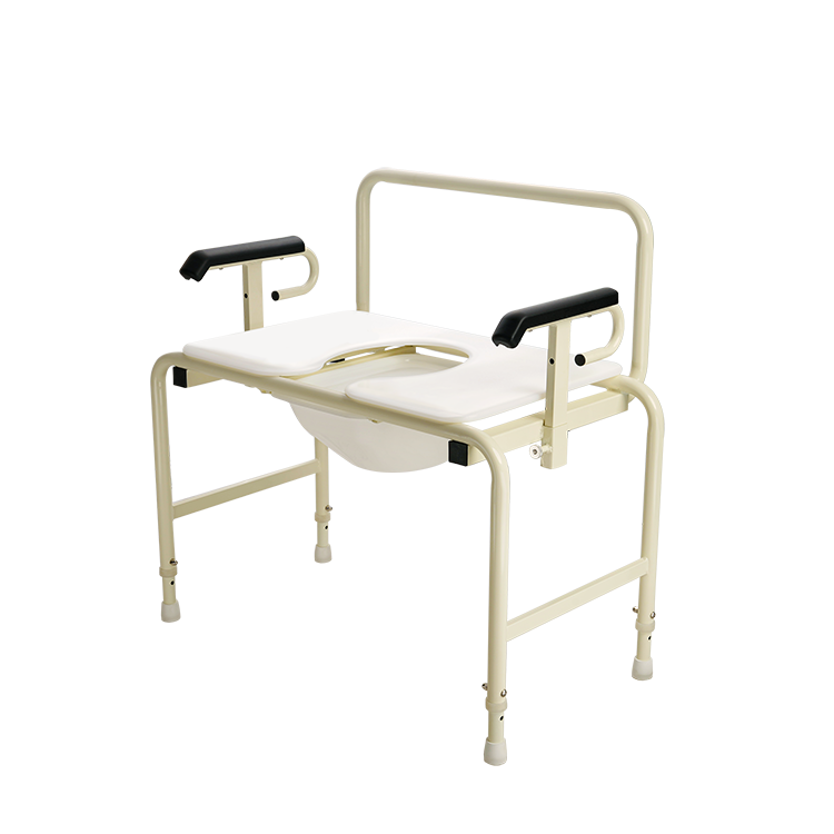 Bariatric HD Drop Arm Commode 30" and 26"