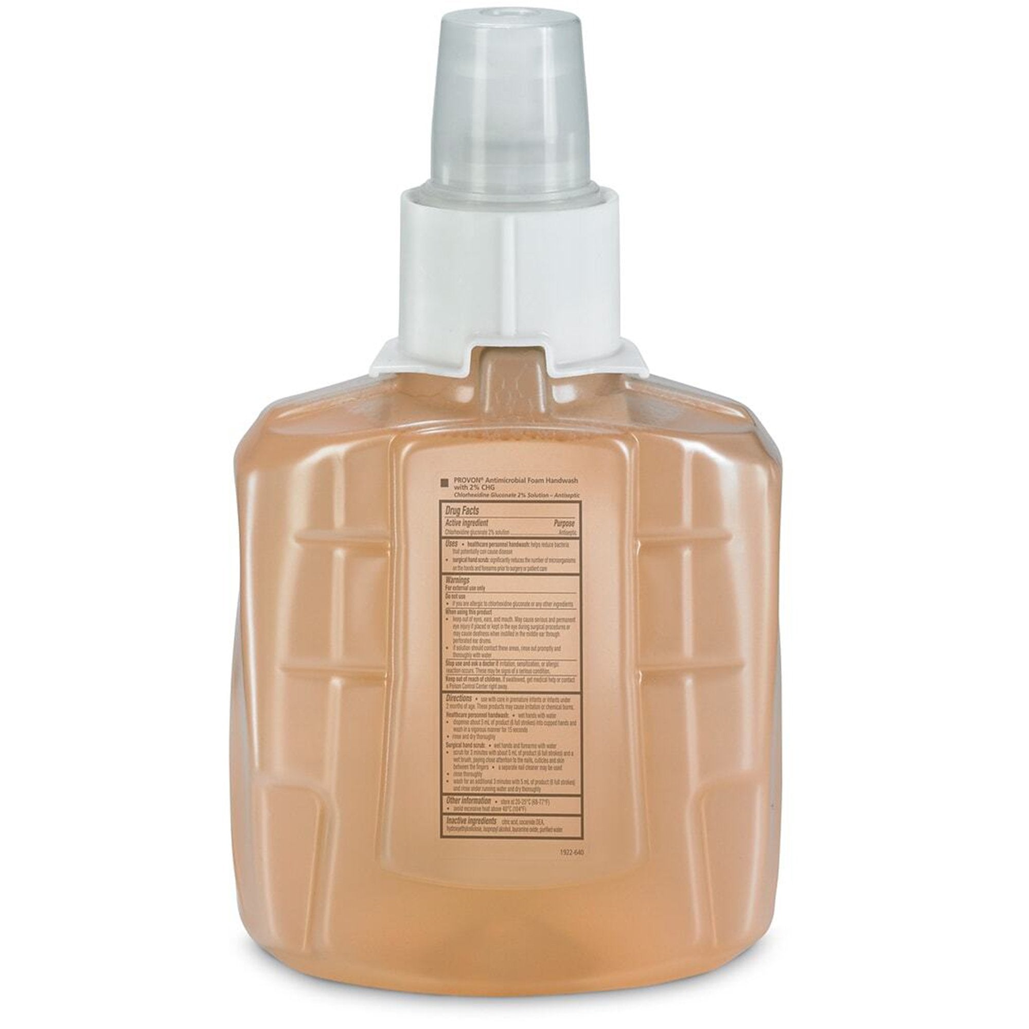 Antimicrobial Soap PROVON Foaming 1,200 mL Dispenser Refill Bottle Unscented,Packaging Type- Each