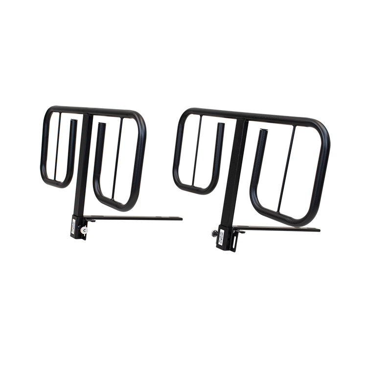 dynarex bariatric homecare bed with half rail no rail