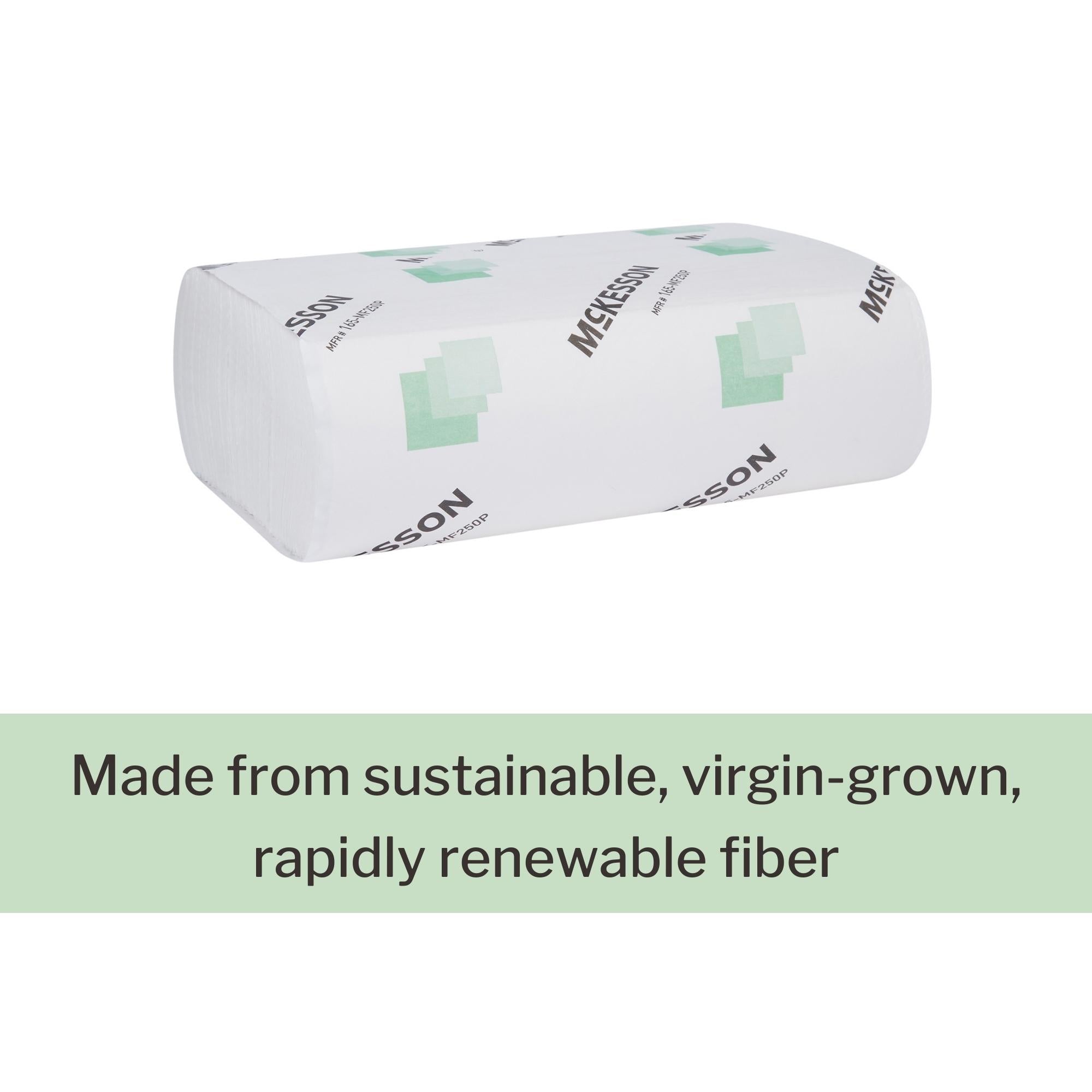 mcKesson wrapped multifold paper hand towels