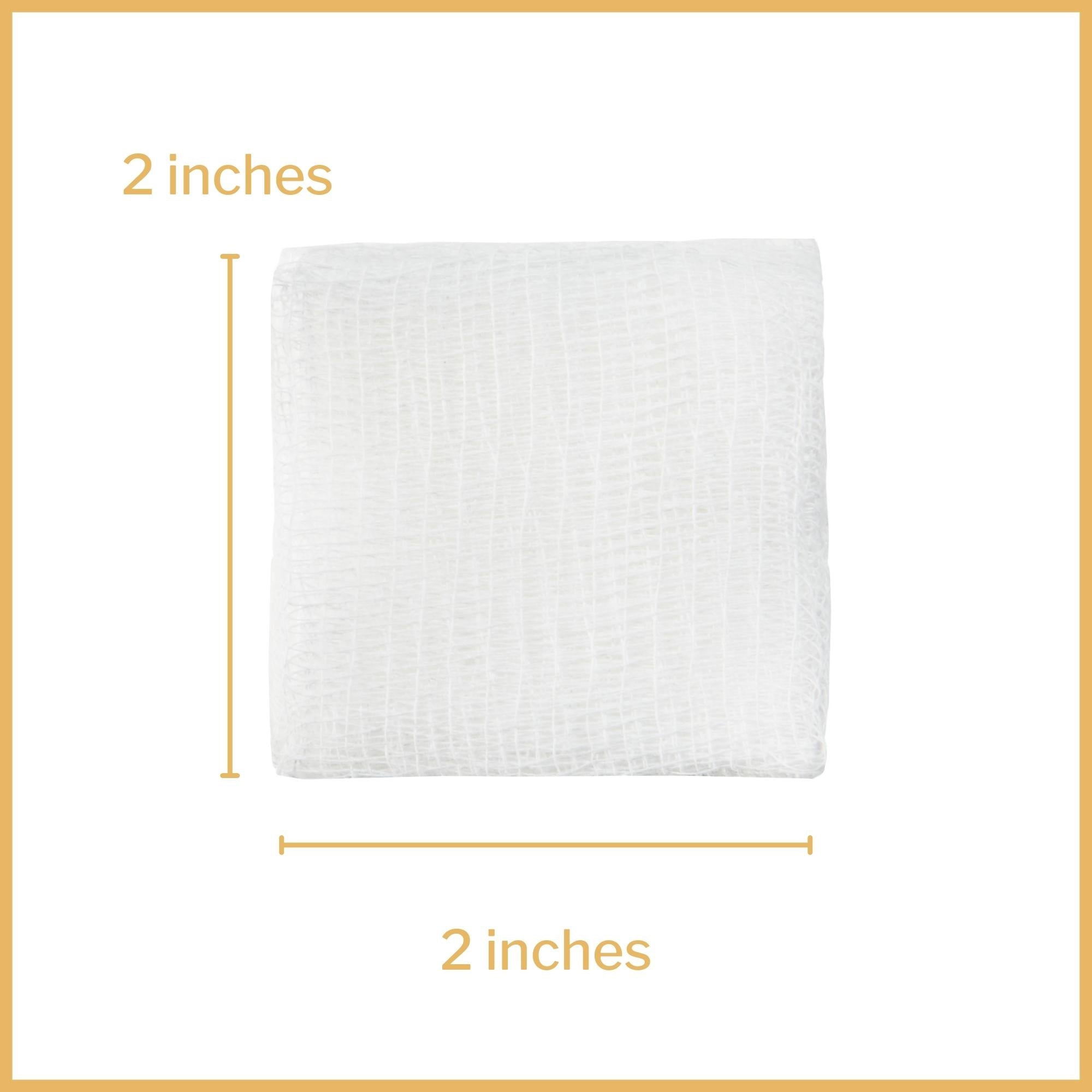 Gauze Sponge McKesson 2 X 2 Inch 12-Ply NonSterile 200 per Pack, Packaging Type- Case