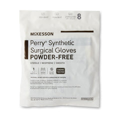 Surgical Glove McKesson Perry Performance Plus Size 8 Sterile Polychloroprene Standard Cuff Length Smooth Dark Green Chemo Tested | 4Box/Case