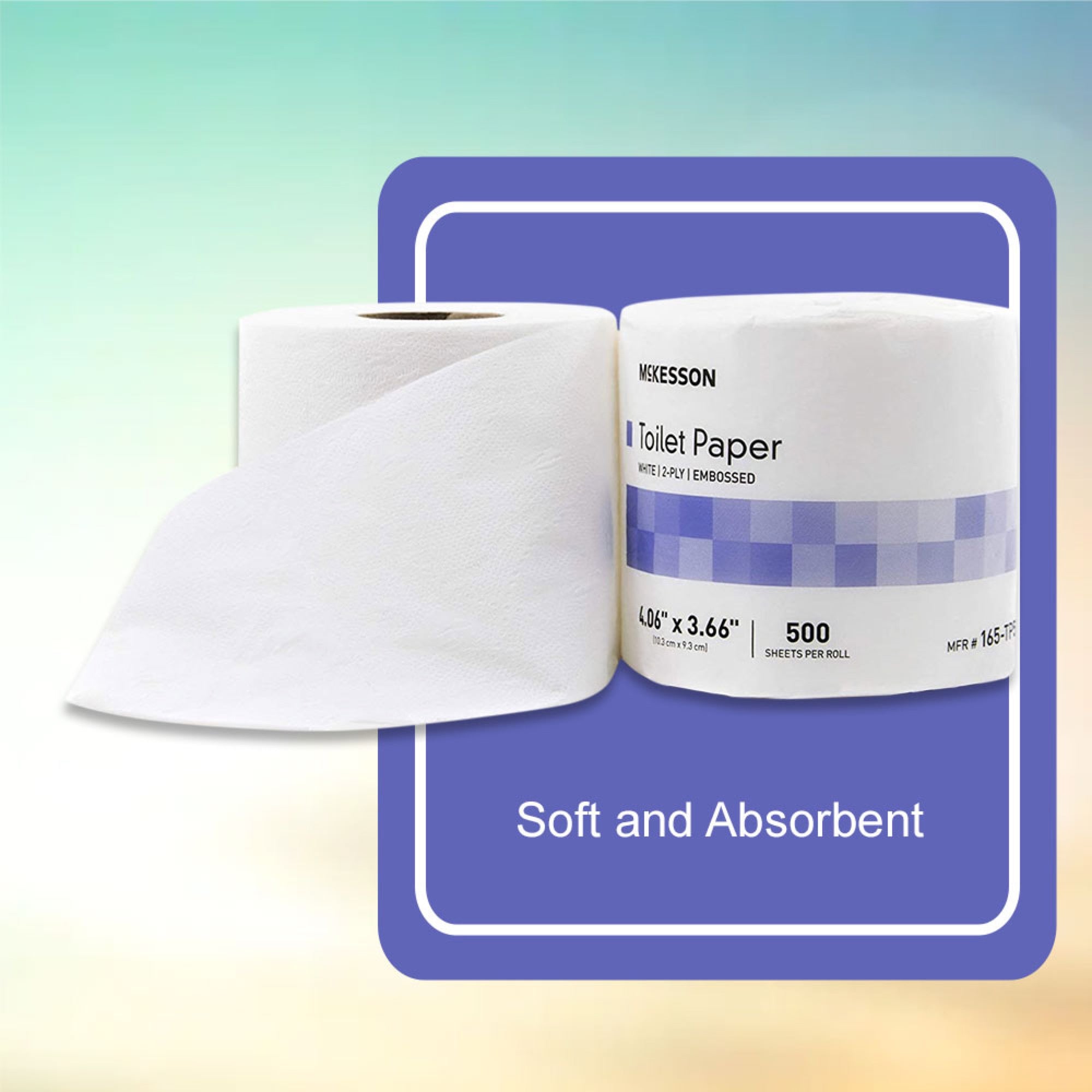 McKesson White Toilet Tissue Paper