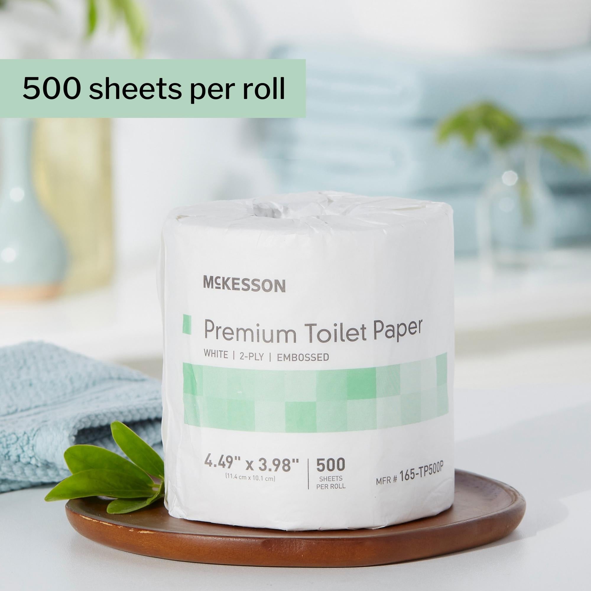 White Toilet Tissue Paper