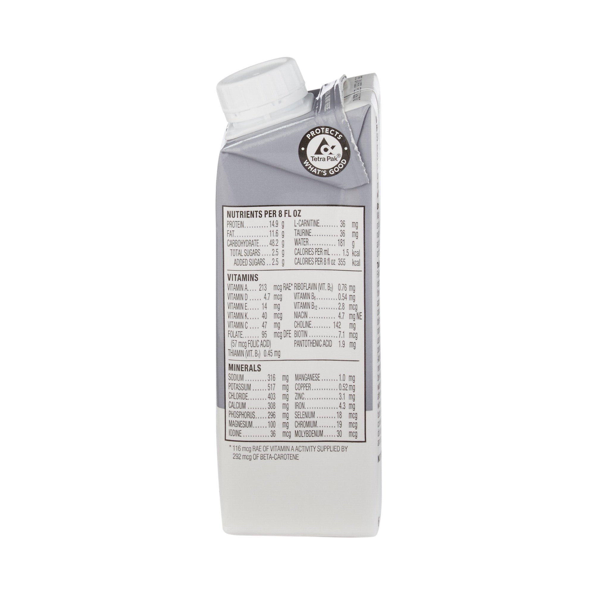 Tube Feeding Formula Osmolite 1.5 Cal Unflavored Liquid 8 oz. Reclosable Carton,Packaging Type- Each