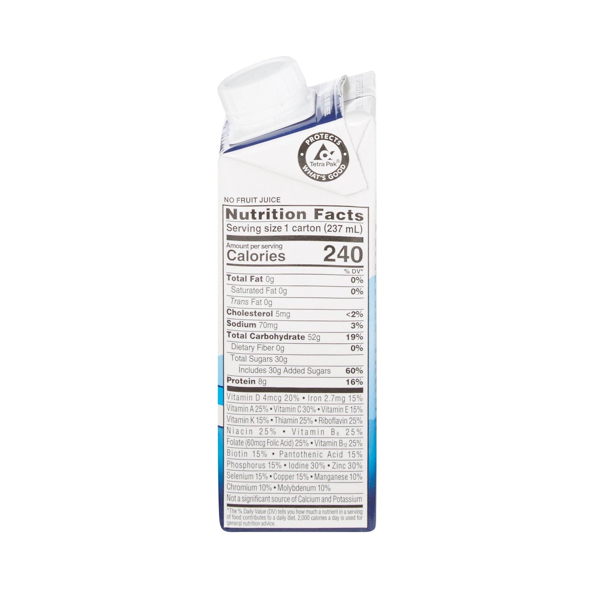 Oral Supplement Ensure Clear Therapeutic Nutrition Apple Flavor Liquid 8 oz. Reclosable Carton | 24/Case)