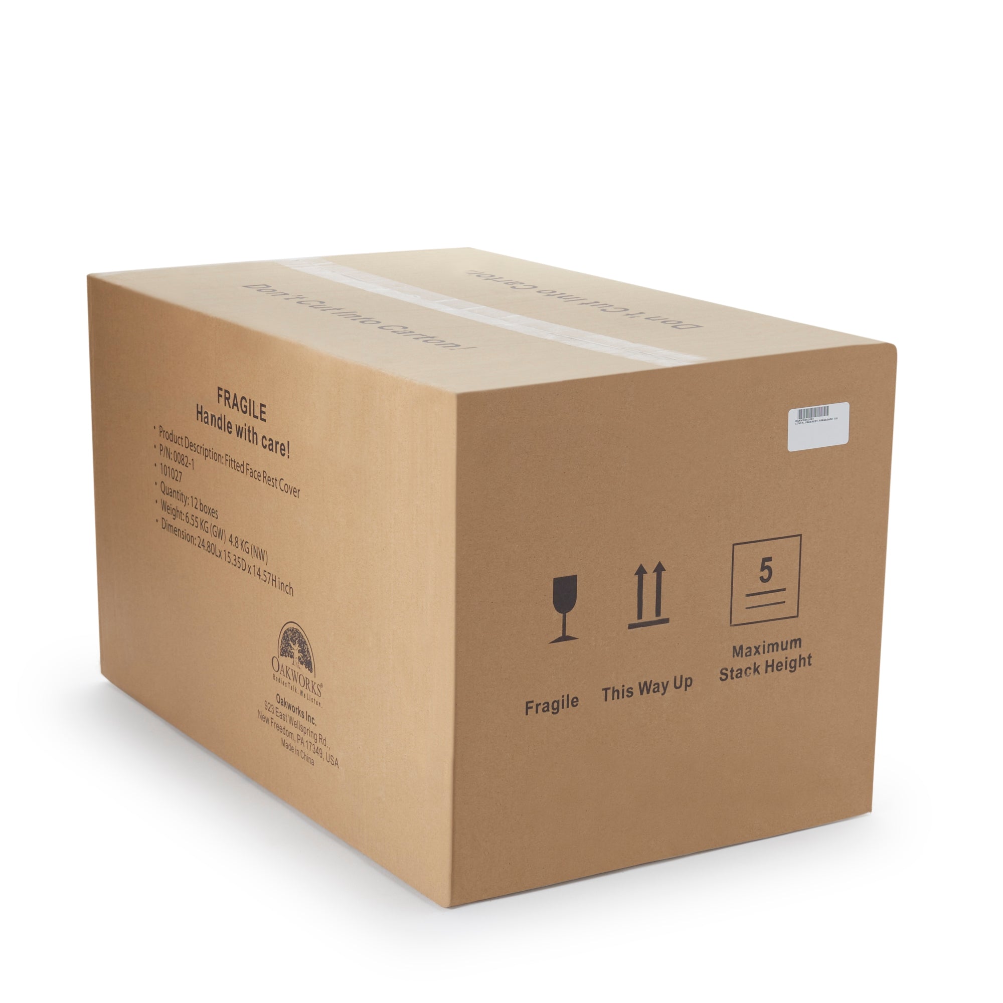 Face Rest Cover OakWorks Face Rest Pads, Packaging Type- Case