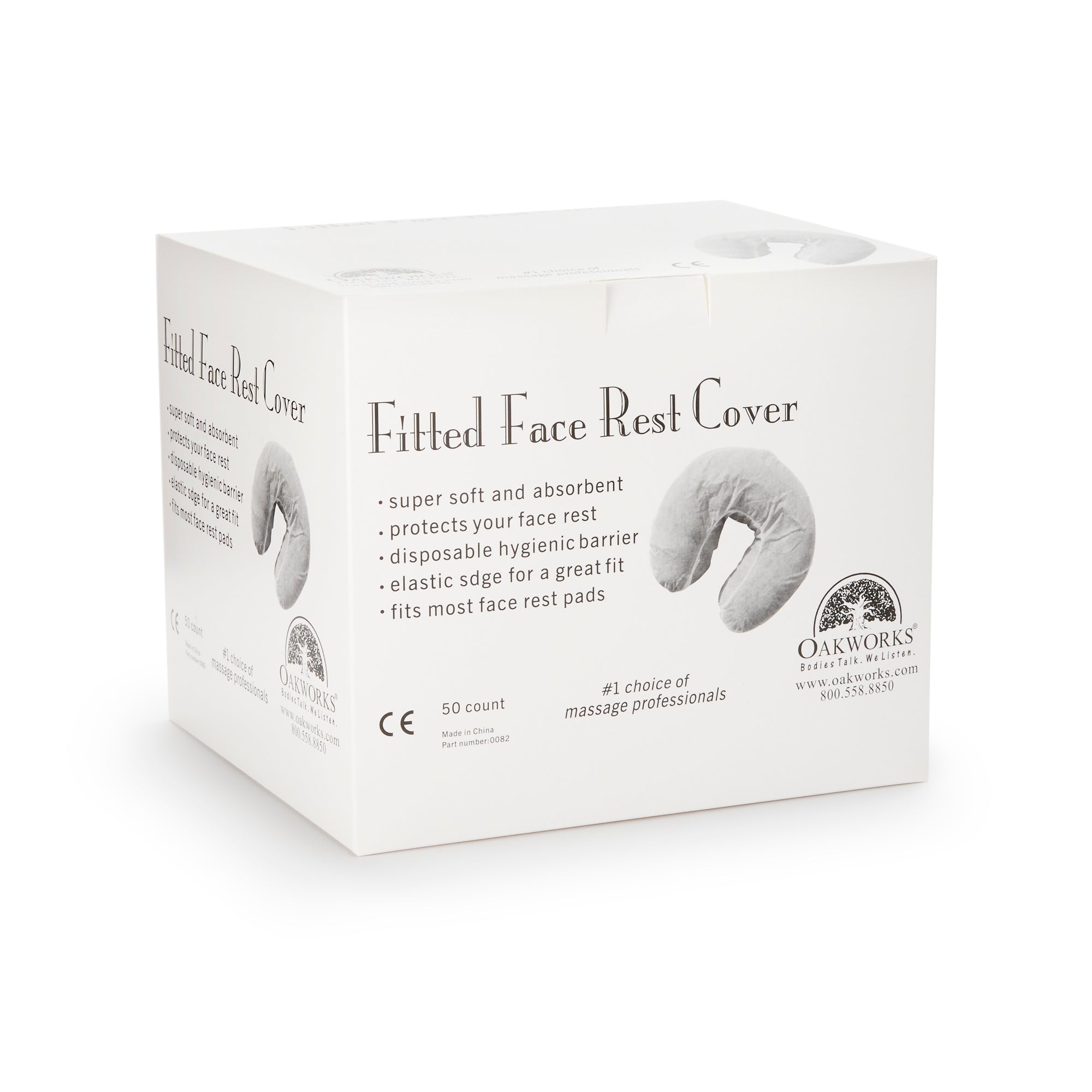 Face Rest Cover OakWorks Face Rest Pads, Packaging Type- Case