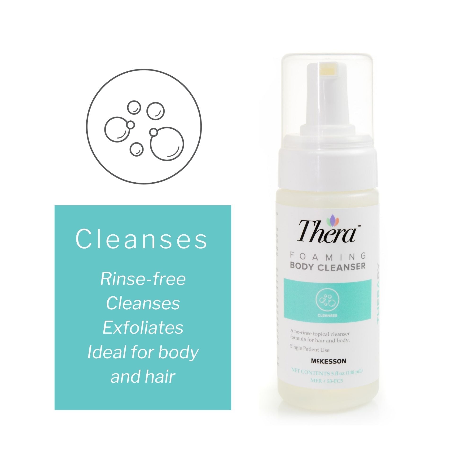 Gel de baño Thera Foaming, 147 ml, perfumado, tipo de envase: estuche