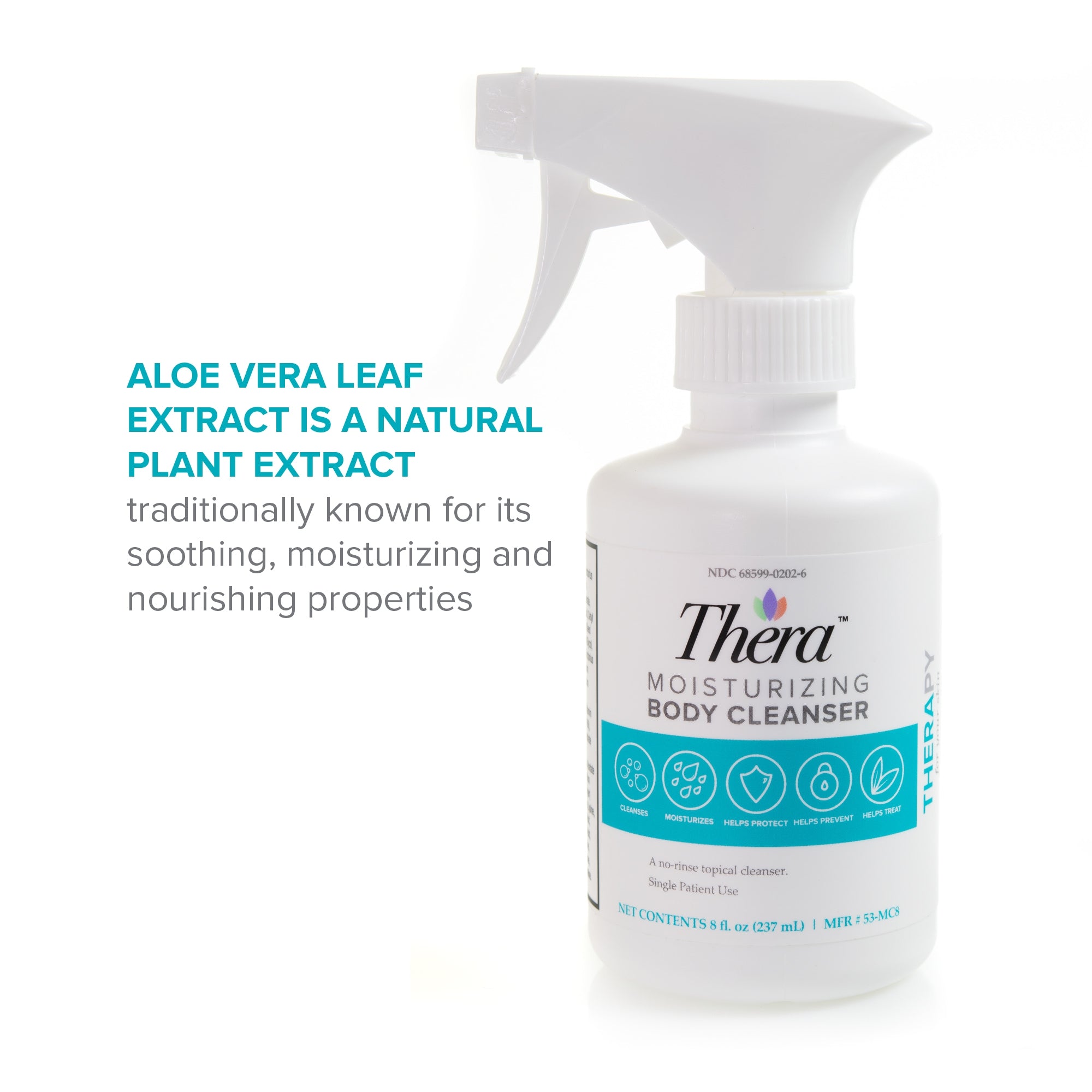 Body Wash Thera Lotion 8 oz. Pump Bottle Scented, Packaging Type- Case