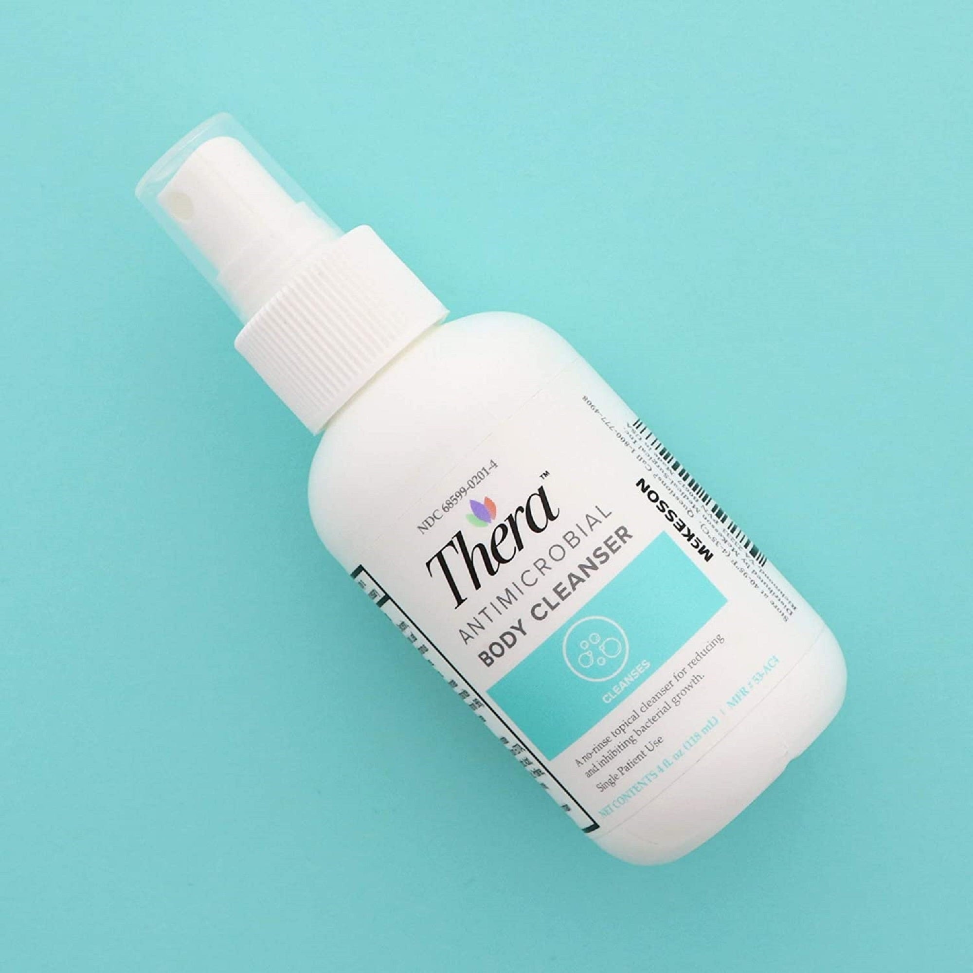Jabón corporal antimicrobiano Thera Liquid, 113 ml (4 oz), perfumado. Tipo de envase: Estuche.