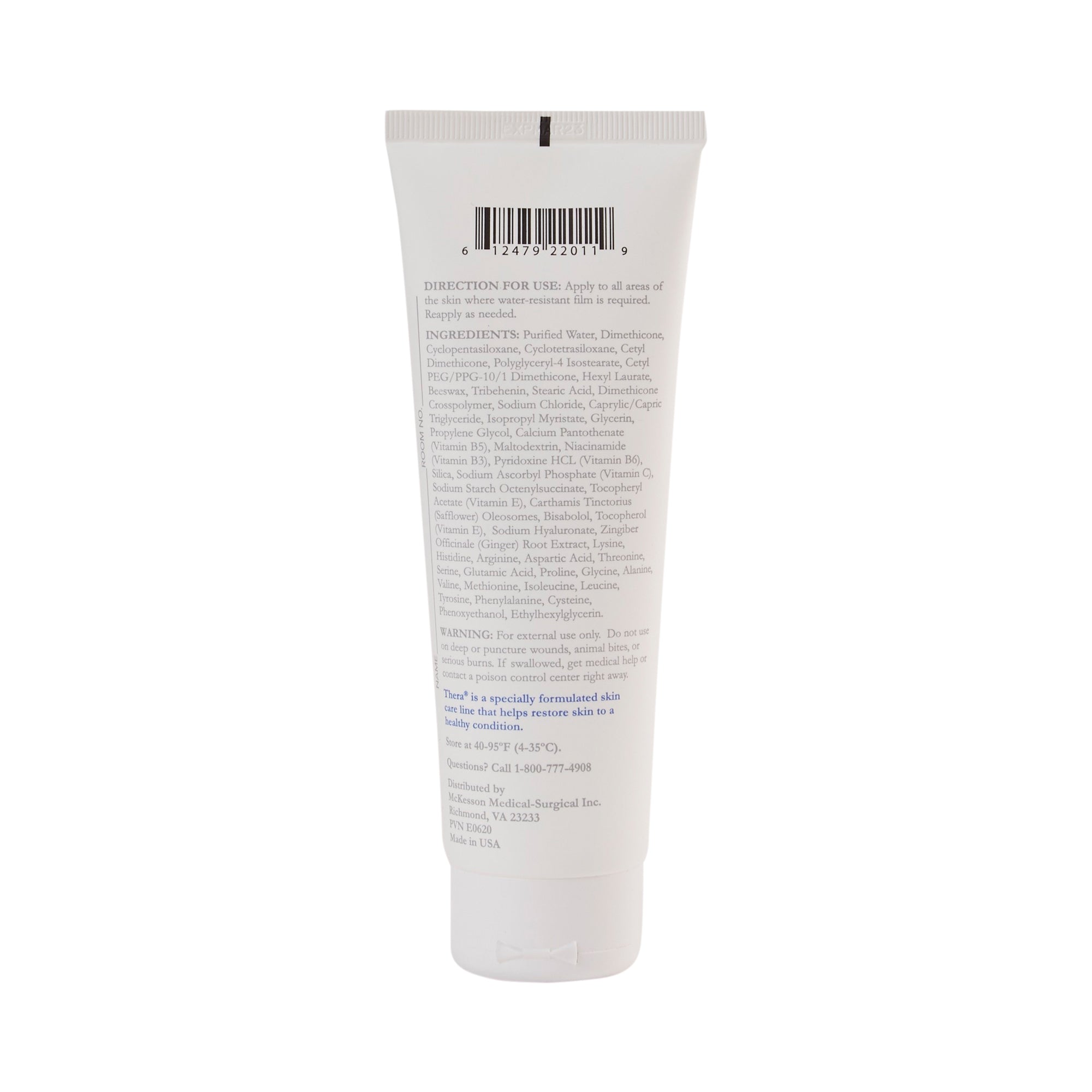 Skin Protectant Thera Silicone Skin Guard 4 oz. Tube Unscented Cream, Packaging Type- Case