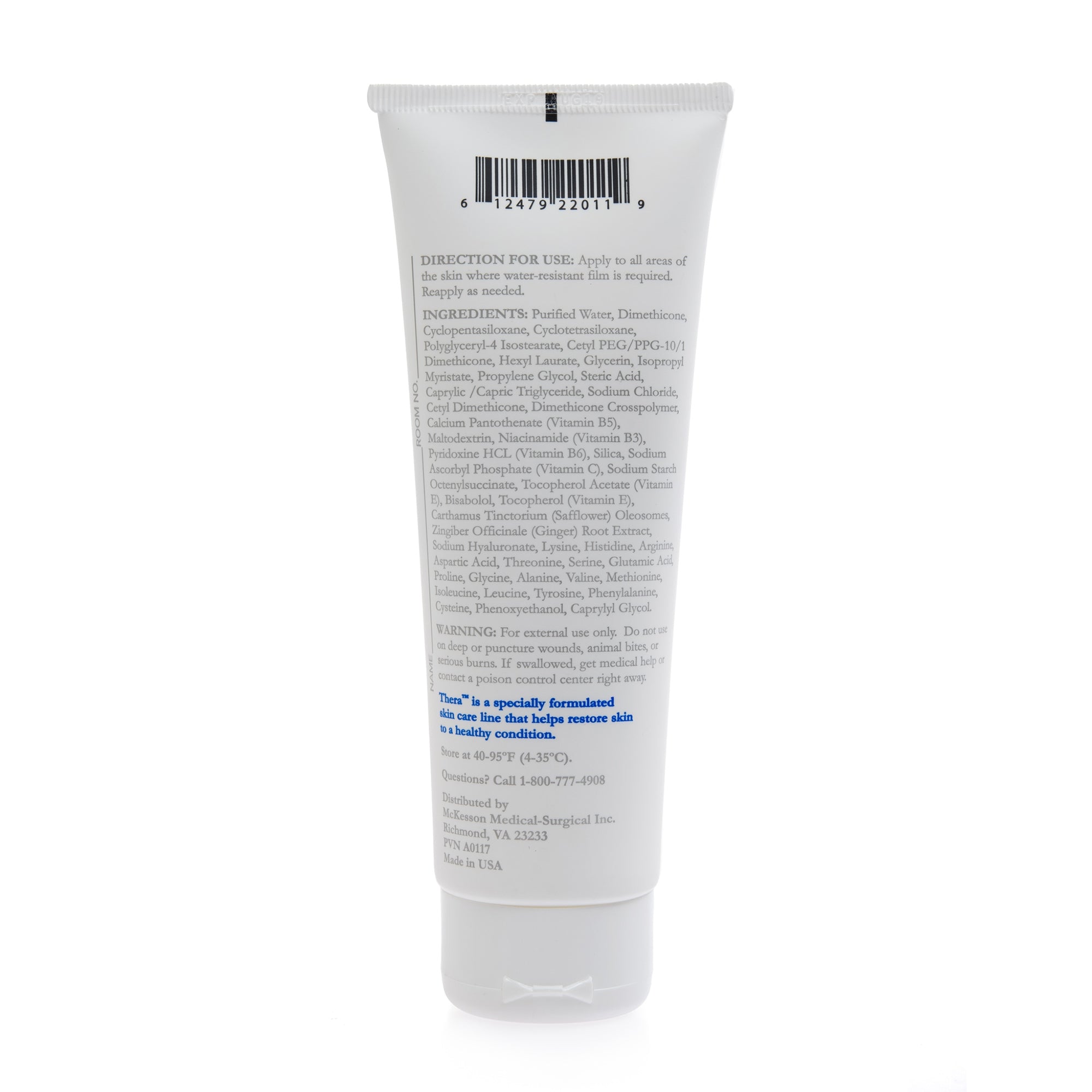 Skin Protectant Thera Silicone Skin Guard 4 oz. Tube Unscented Cream, Packaging Type- Case