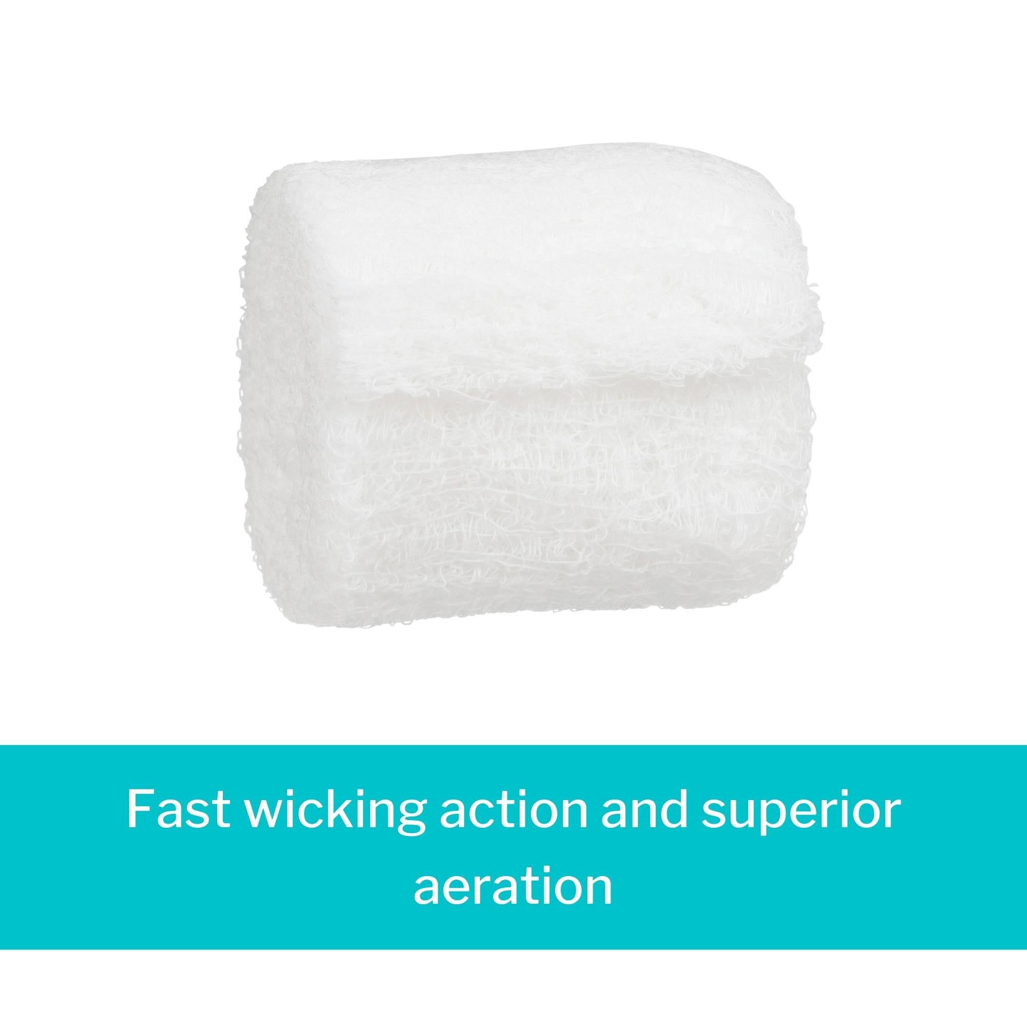 Fluff Bandage Roll McKesson 2-1/2 Inch X 3 Yard 6-Ply NonSterile 12 per Bag, Packaging Type- Case