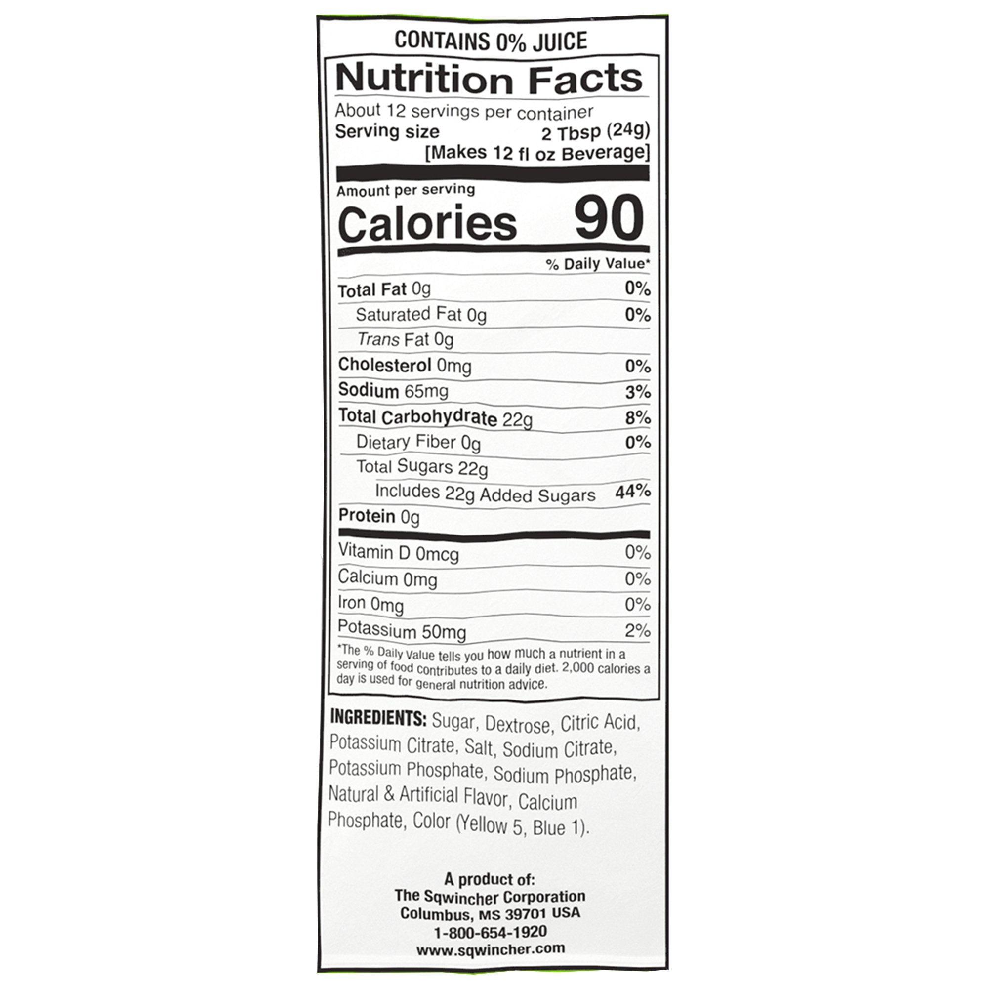 Oral Electrolyte Solution Sqwincher Powder Pack Lemon-Lime Flavor 9.53 oz. Electrolyte,Packaging Type- Box