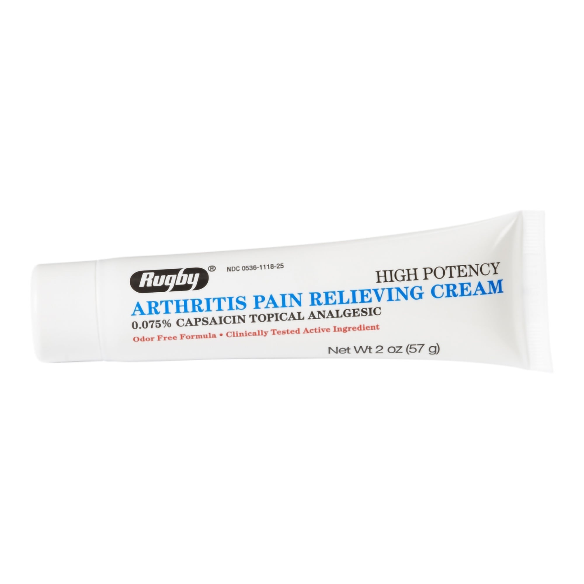 Topical Pain Relief Major 0.075% Strength Capsaicin Cream 2 oz.,Packaging Type- Each