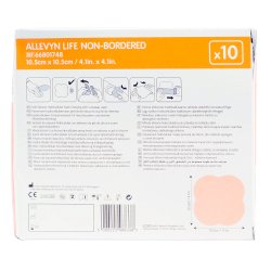 Foam Dressing Allevyn Life 4 X 4 Inch Without Border Film Backing Nonadhesive Square Sterile