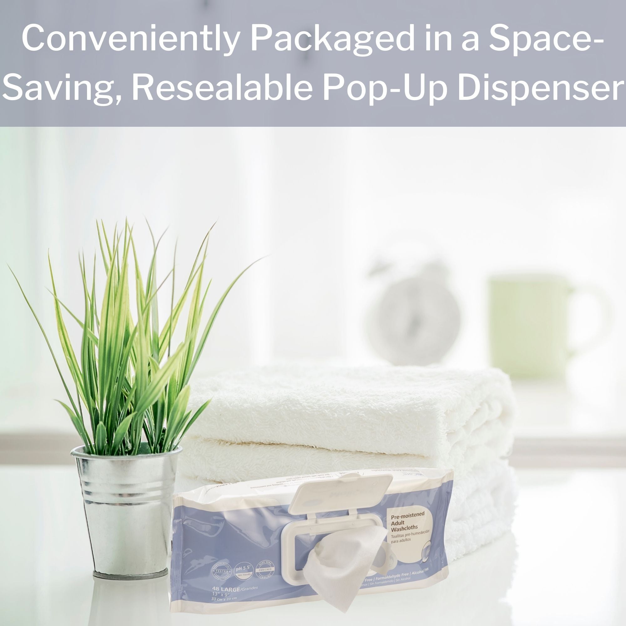 Personal Cleansing Wipe MoliCare Skin Soft Pack Scented 50 Count, Packaging Type- Case