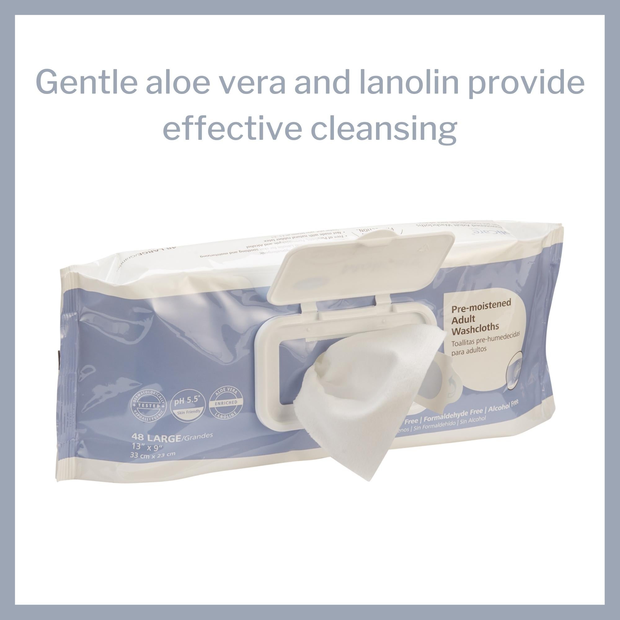 Personal Cleansing Wipe MoliCare Skin Soft Pack Scented 50 Count, Packaging Type- Case