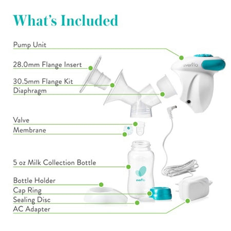 Single Electric Breast Pump Evenflo Advanced,Packaging Type- Each