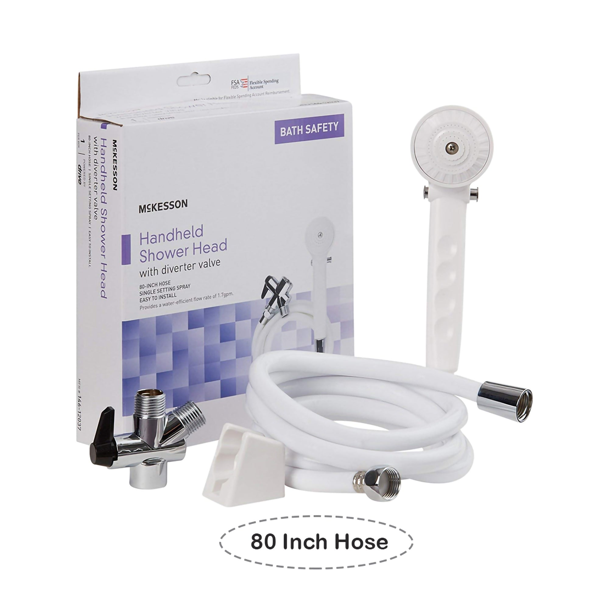 Handheld Shower McKesson 80 Inch Hose, Packaging Type- Case