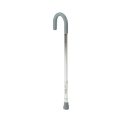 Round Handle Cane McKesson Aluminum 29-3/4 to 38-3/4 Inch Height Chrome, Packaging Type- Case