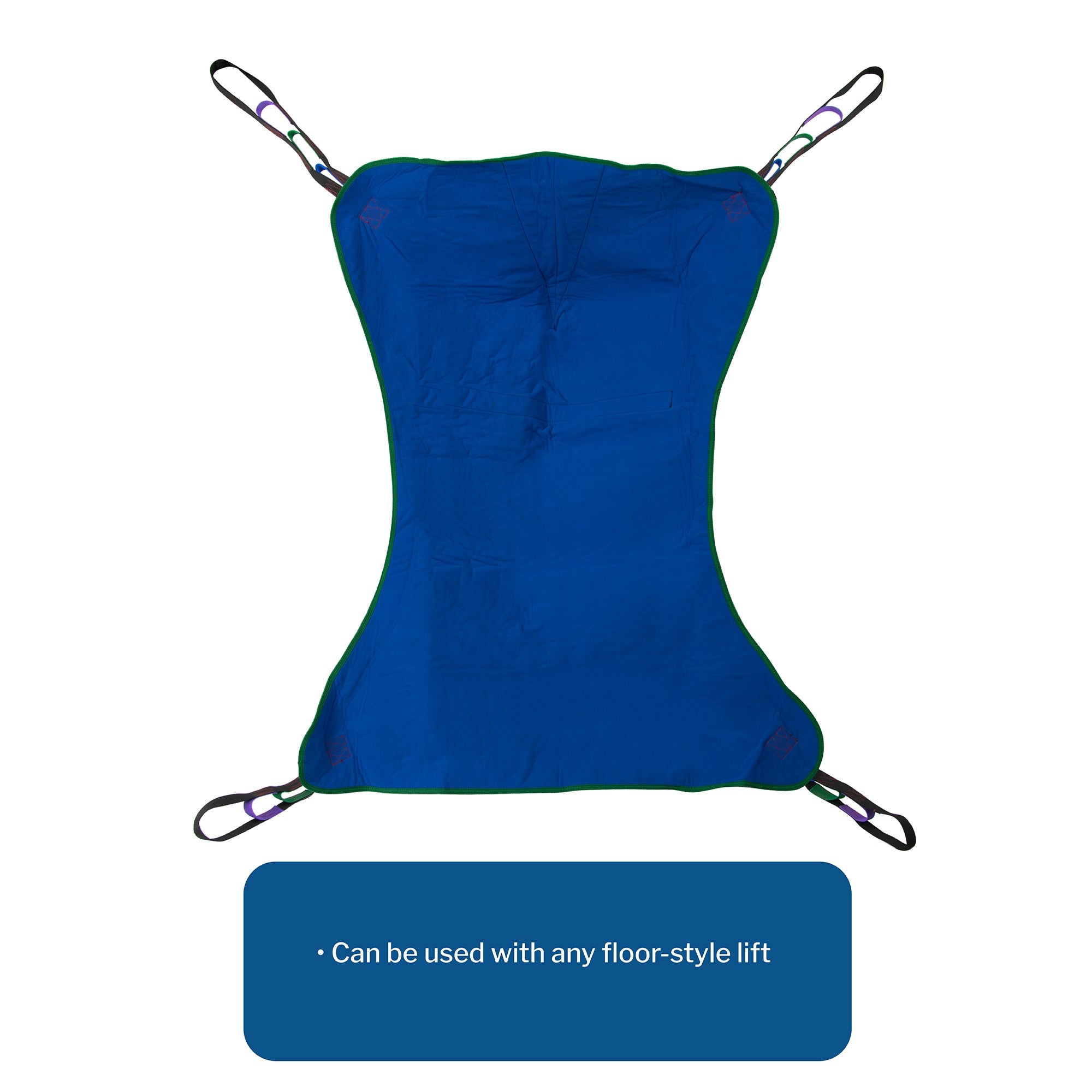 Full Body Patient Sling McKesson 4 or 6 Point Cradle Without Head Support Large 600 lbs. Weight Capacity, Packaging Type- Case