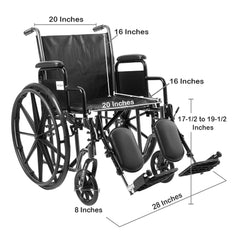 Adult wheelchair rear support and backrest detail