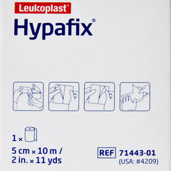 Dressing Retention Tape with Liner Hypafix White 2 Inch X 10 Yard Nonwoven Polyester NonSterile, Packaging Type- Case