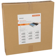 Seat Cushion McKesson 18 W X 18 L X 3 D Inch Foam / Gel, Packaging Type- Case