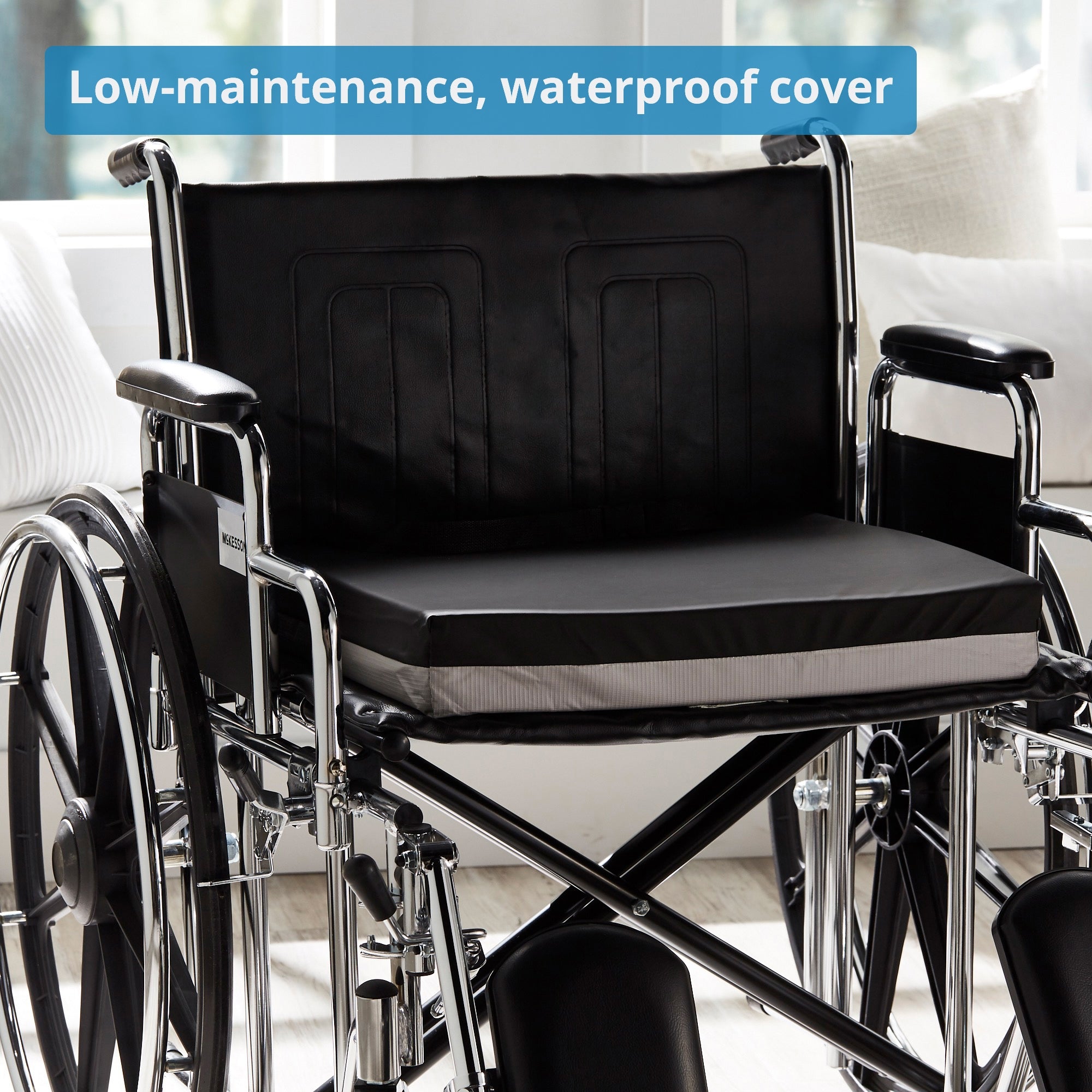 Seat Cushion McKesson 20 W X 18 L X 3 D Inch Foam / Gel, Packaging Type- Case