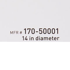 Donut Seat Cushion McKesson 14 Inch Diameter Foam
