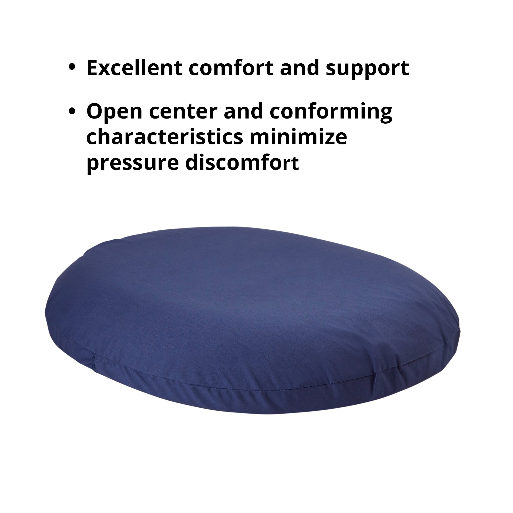 Donut Seat Cushion McKesson 18 Inch Diameter Foam, Packaging Type- Case