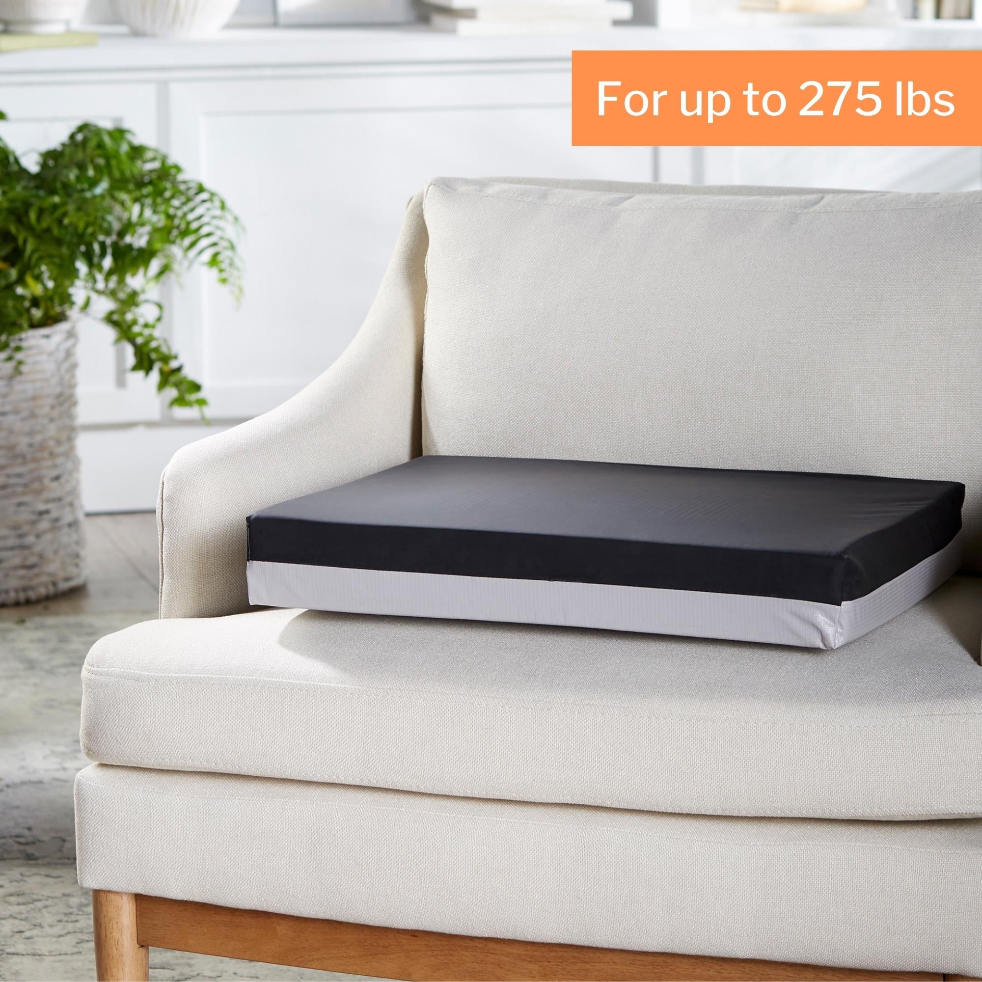 Seat Cushion McKesson 20 W X 16 L X 3 D Inch Foam / Gel, Packaging Type- Case